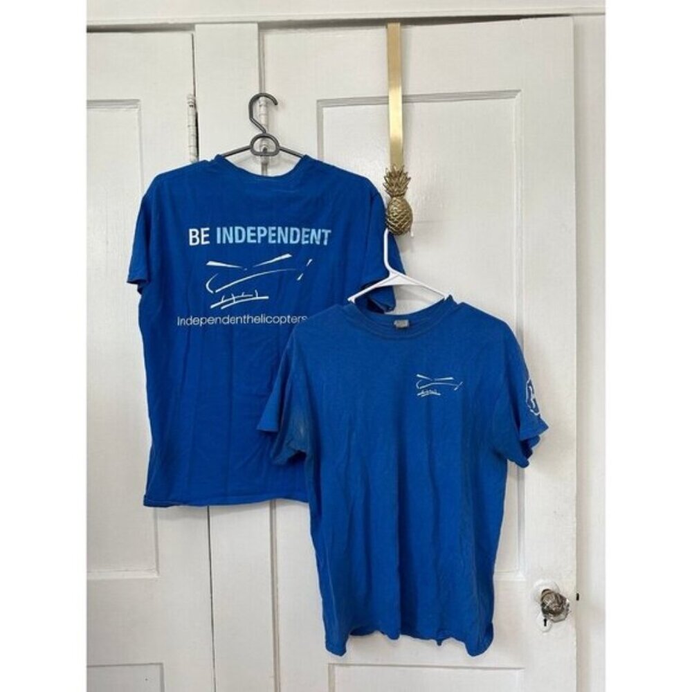 GILDAN men’s size medium helicopter shirts (2)